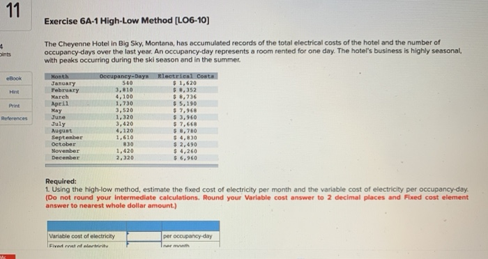 if the company uses higher quality components that increase the variable expense