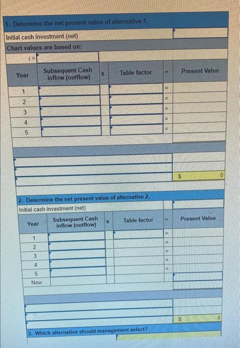 LO P3 175 pots Interstate Manufacturing is considering either replacing one of