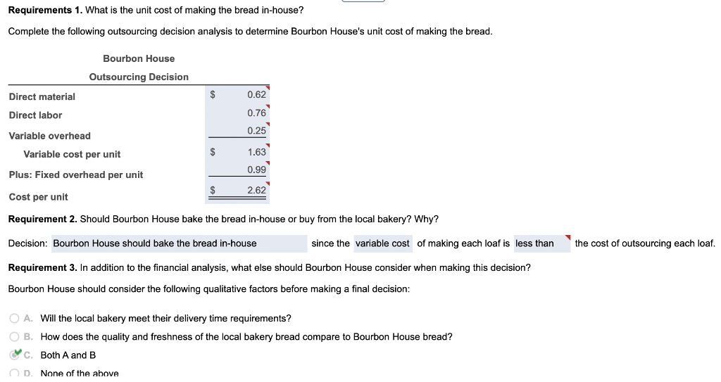form(The numbers are not the same). Suppose Italian Grill restaurant is considering