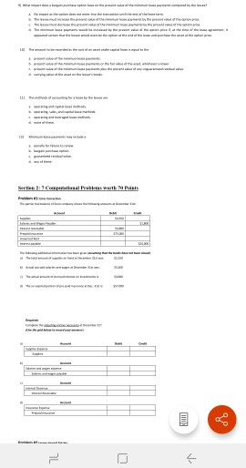 - Indicate the correct answer 1] When a company decides to switch