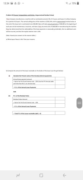 accounting estimate C. prior period adjustment. d correction of an error 2]