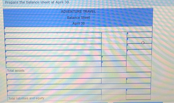 $1,600 cash for two weeks' salaries earned by employees. April 24 The