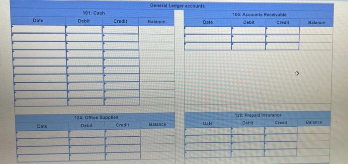 company collected $8,000 cash for commissions revenue. April 28 The company paid