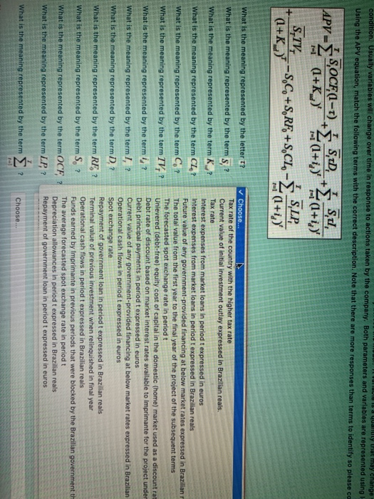  15 a quantity that may change condition. Usually variables will change