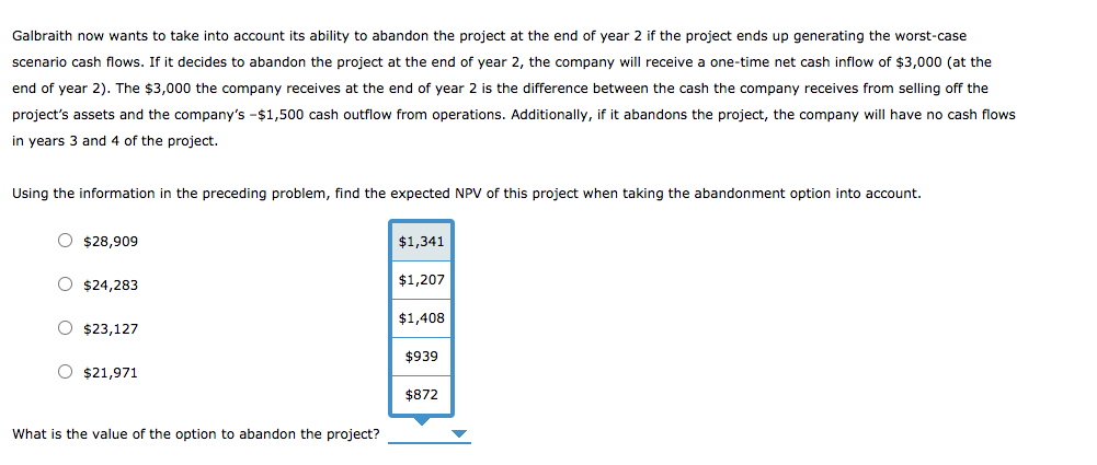 initial investment of $15,000. The base-case cash flows for this project are