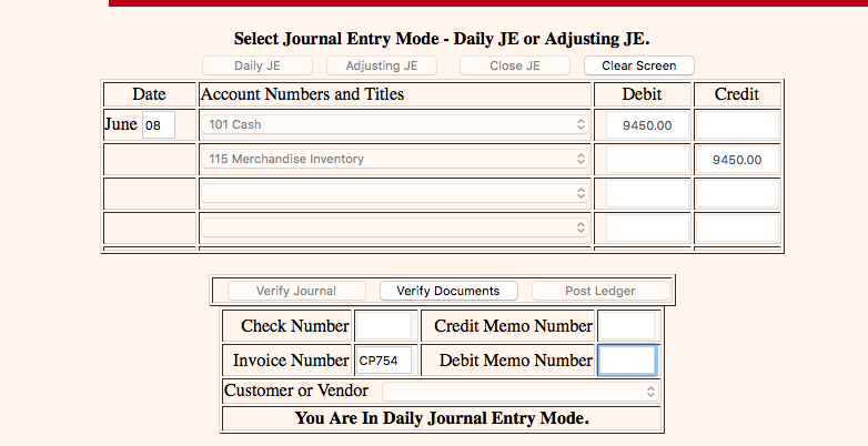  I'm having a bit trouble. I did a wrong journal entry