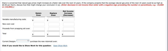 important decisions that require incremental analysis. Current Designs is always working to