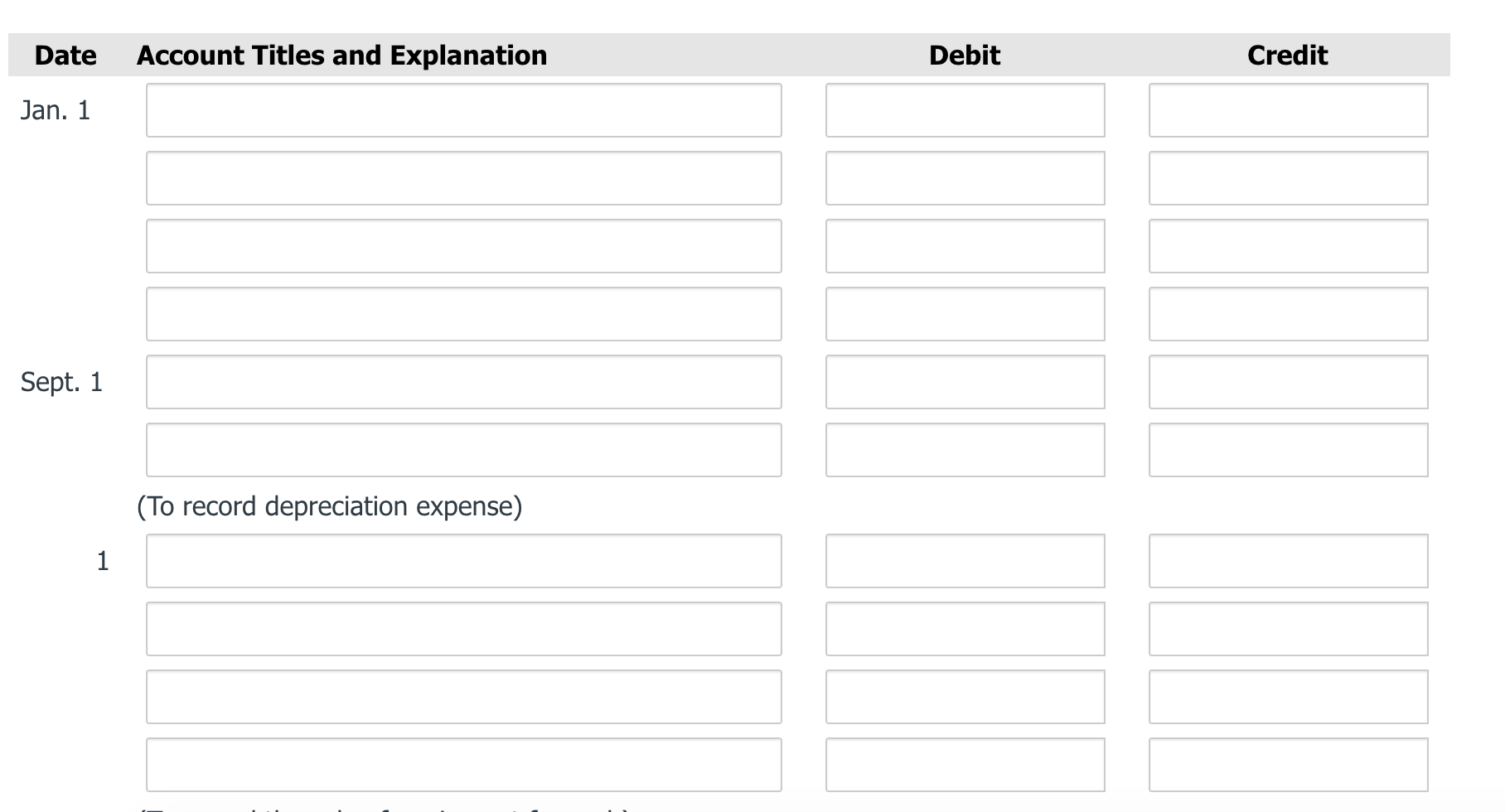 Limited for 2021. Pharoah uses straight-line depreciation and records adjusting entries annually.