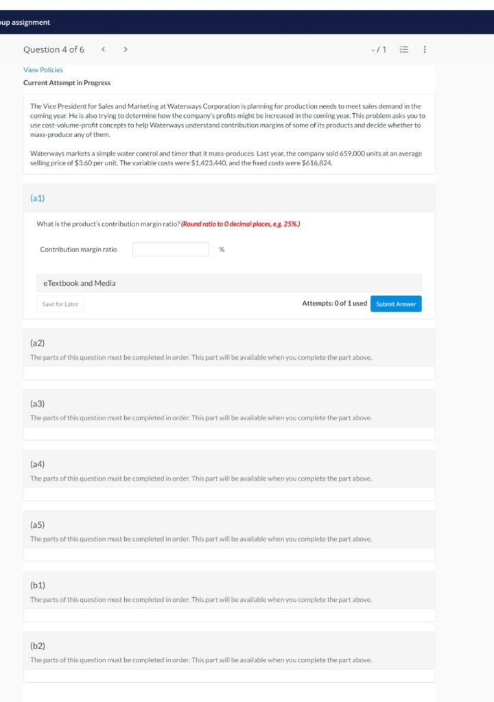 Question 4 of 6 View Current Attempt in The Vice Preskient for