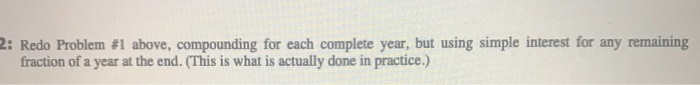  i only need help with question 2 (redo portion) thanks! 2: