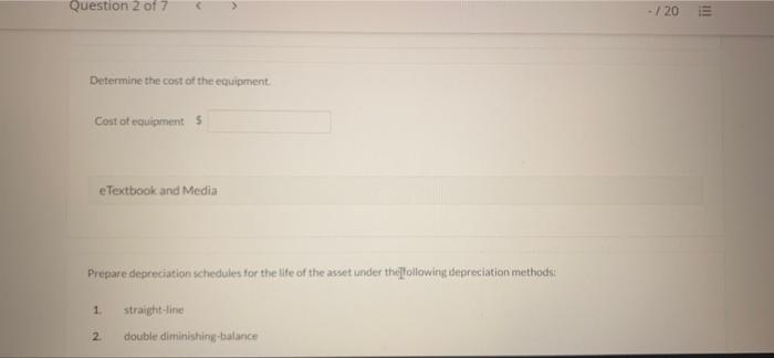 purchased equipment on account on September 3, 2019. at an invoice price