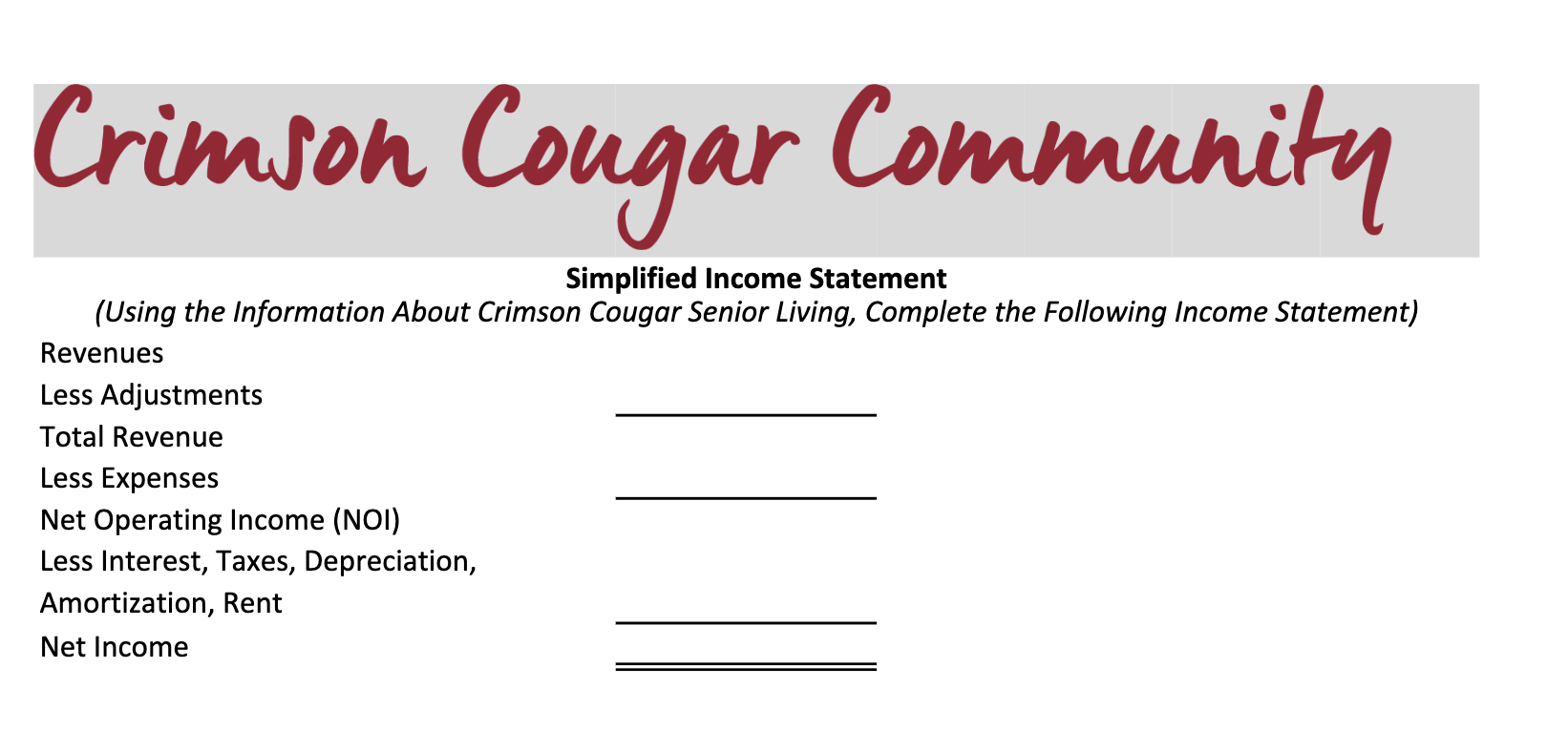 both assisted living and memory care services. Residents of the Crimson Cougar