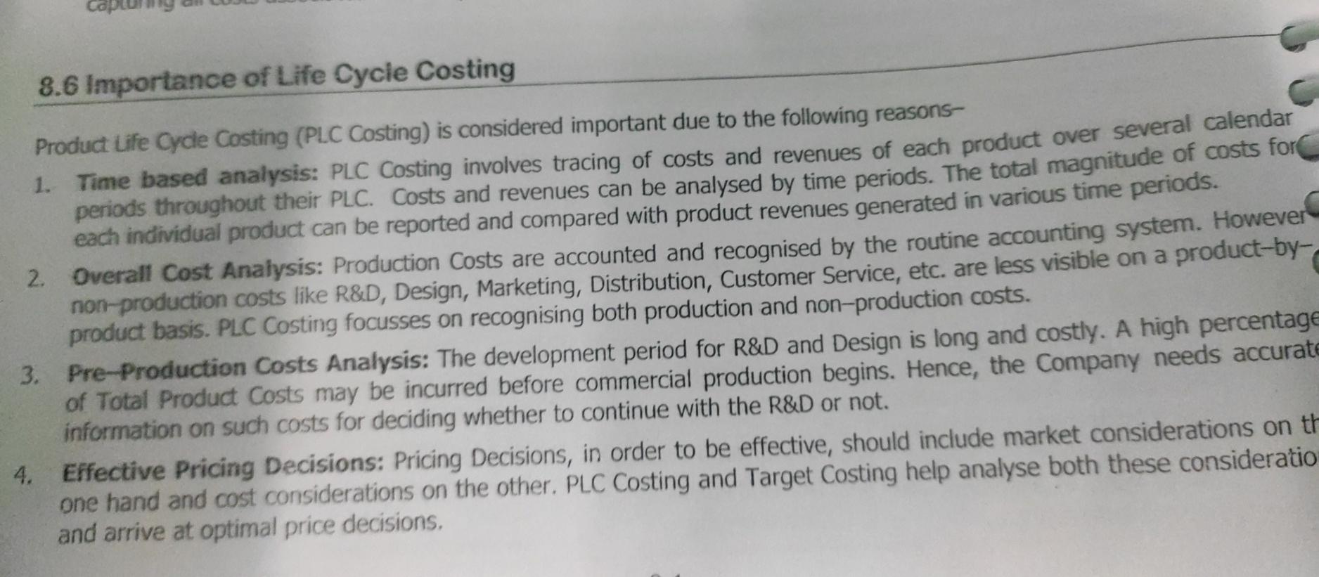 Finance Costs for 12 years is 6.154. B 28,000 240,000 *24,000 p.a.