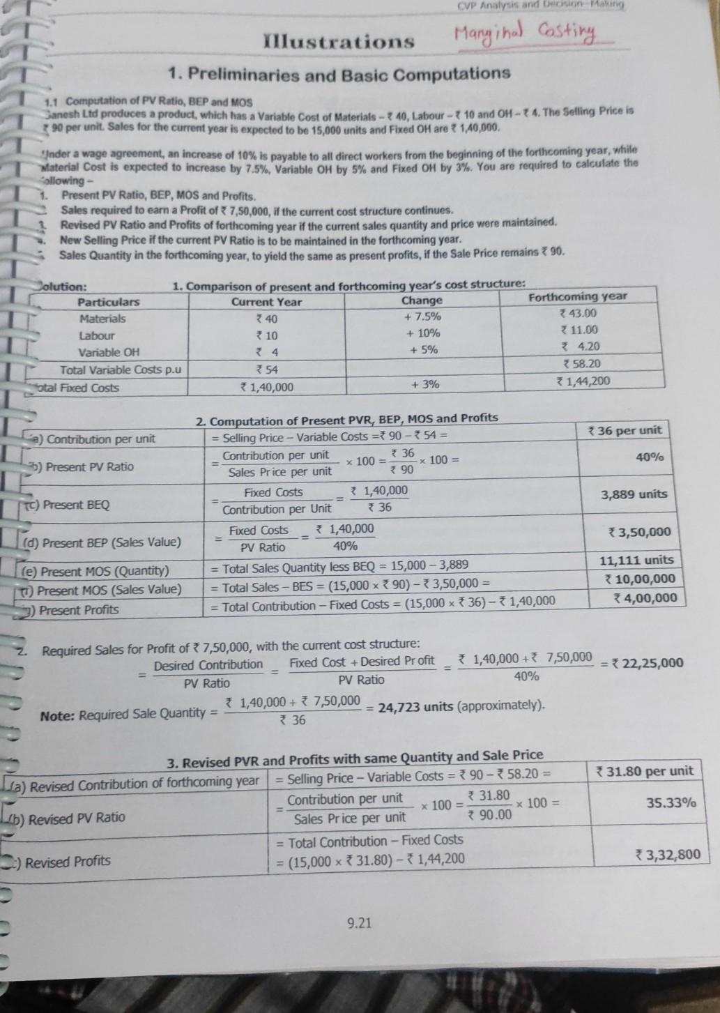 Money Particulars A Initial Cost 28,000 d: PV of Annual Operating costs