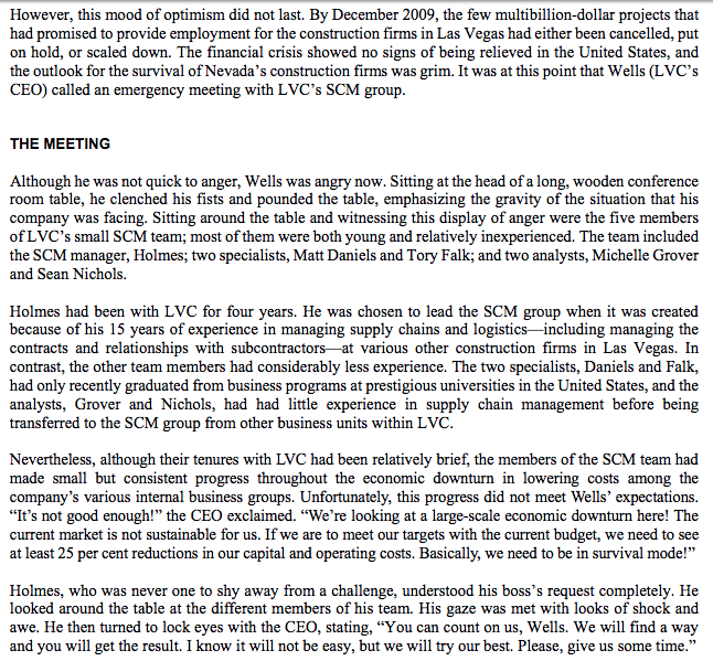Vegas Construction Inc. (LVC), was in his office in Las Vegas, Nevada,