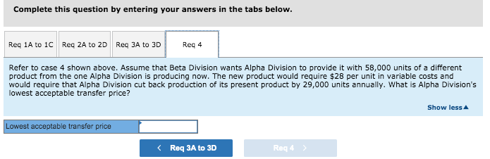 57,000 283,000 93,000 208,000 Alpha Division: Capacity in units Number of units