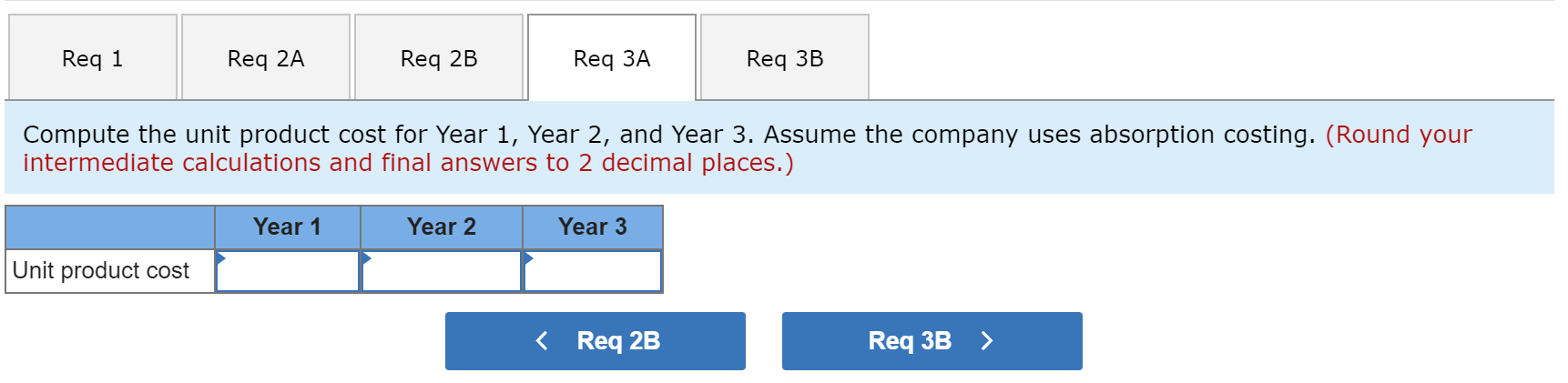 points eBook Variable costs per unit: Manufacturing: Direct materials Direct labor Variable