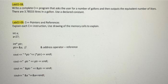 according to the following formulas: -- The volume of a box is