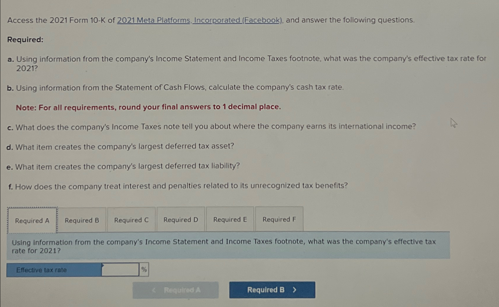  Access the 2021 Form 10-K of 2021 Meta Platforms, Incorporated (Facebook),