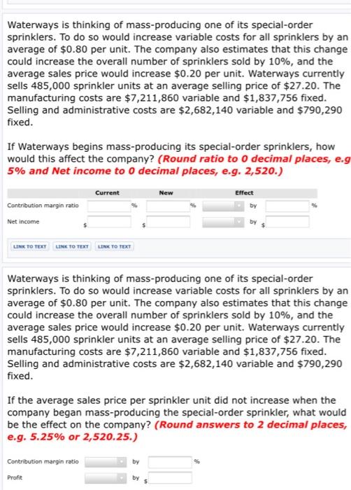 demand in the coming year. He is also trying to determine how