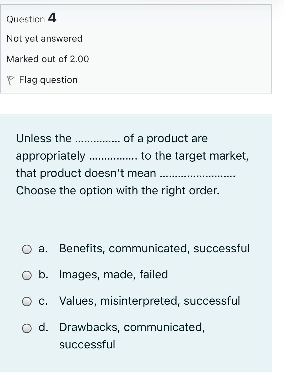 a. Tools are used for solutions. O b. It's used to achieve