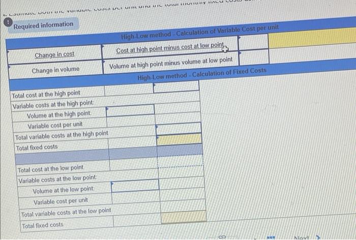 information applies to the questions displayed below.] Alden Co.'s monthly unit sales