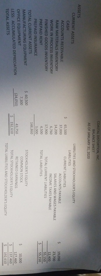 closing journal entry to the T Accounts Prepare the post closing Trial