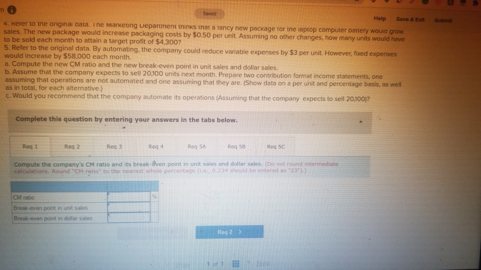 LLC (due to erratic sales of its sole product, a high-capacity battery