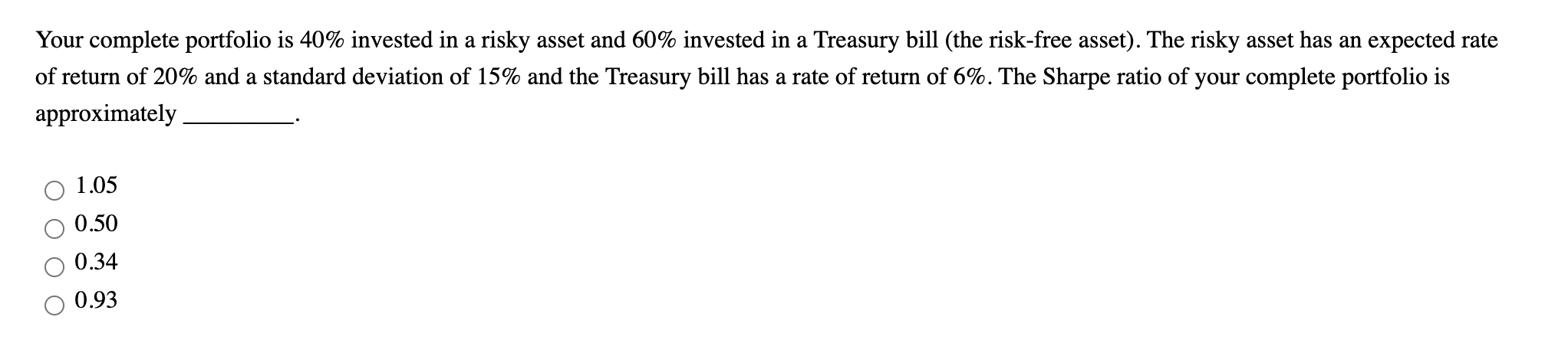 broker charges 5% on the loan. The stock was originally purchased at