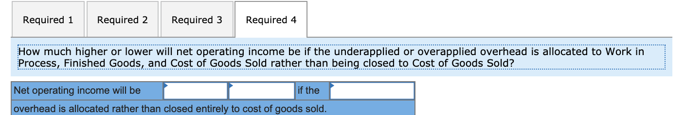 to products on the basis of machine- hours. The predetermined overhead rate