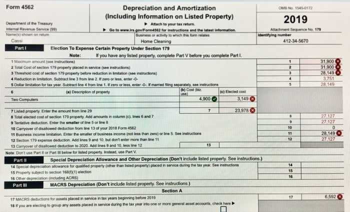 I got right OMB No. 1545-0172 2019 Attachment Sequence No. 179 Identifying