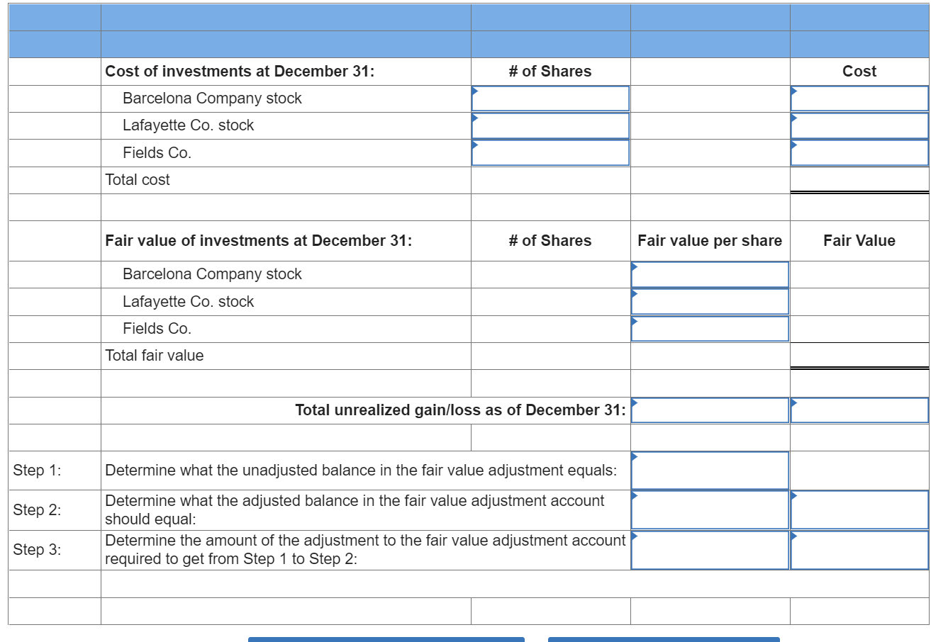 securities during 2017. Apr. 16 Purchased 5,500 shares of Barcelona Co. stock