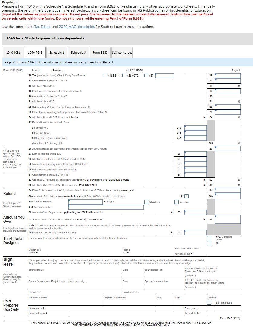 info. Assume the texpayer does NOT wish to contribute to the Presidential