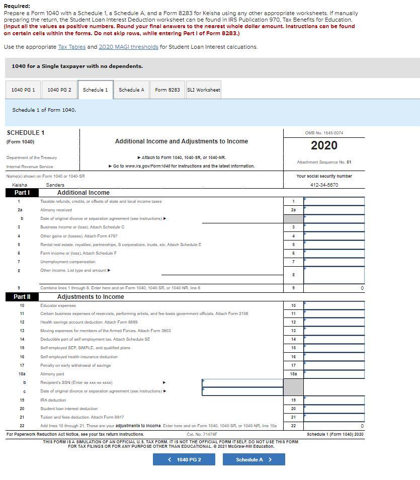 Election Fund, unless otherwise stated in the problem. Assume all taxpayers did