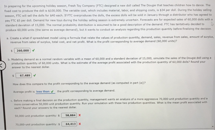 please help me with letter c In preparing for the upcoming holiday