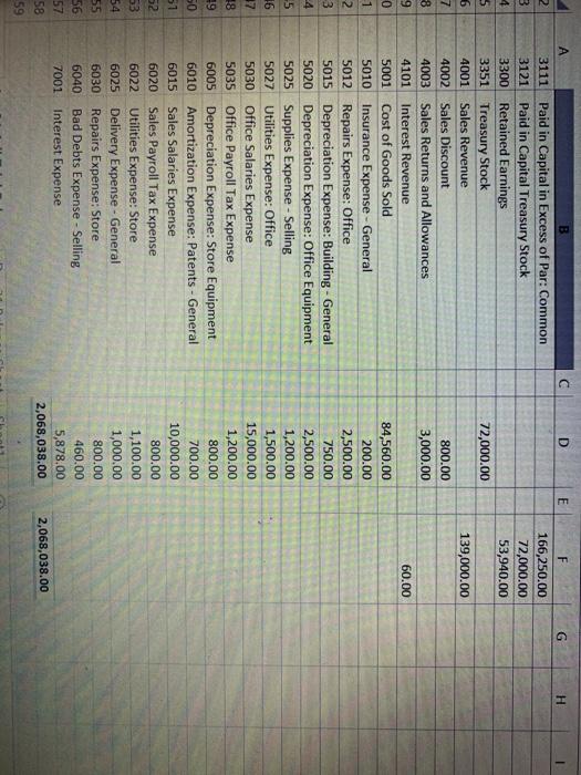 180/181 in your textbook for guidance). 2. Statement of Retained Earnings for