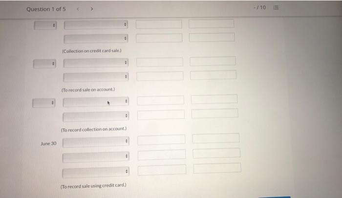 (Credit account titles are automatically indented when the amount is entered. Do