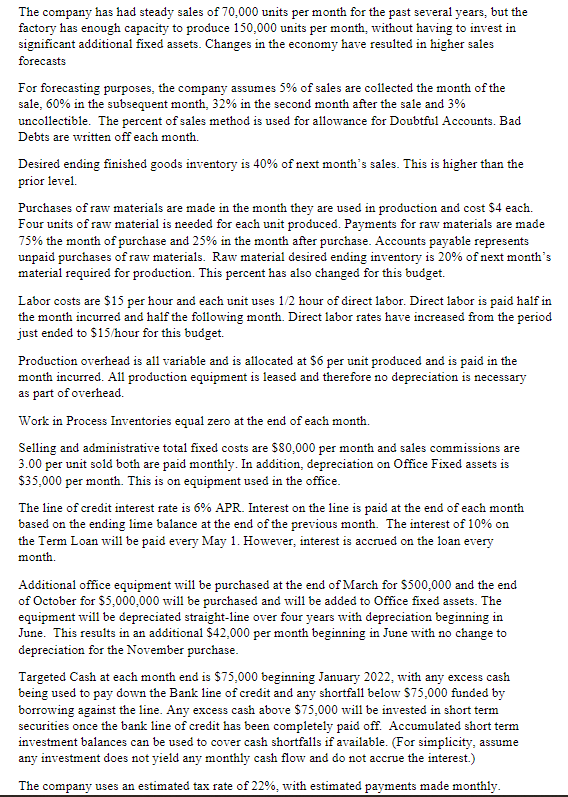 December 31, 2021 Balance Sheet ASSETS LIABILITIES AND EQUITY Cash $76,000 Accounts