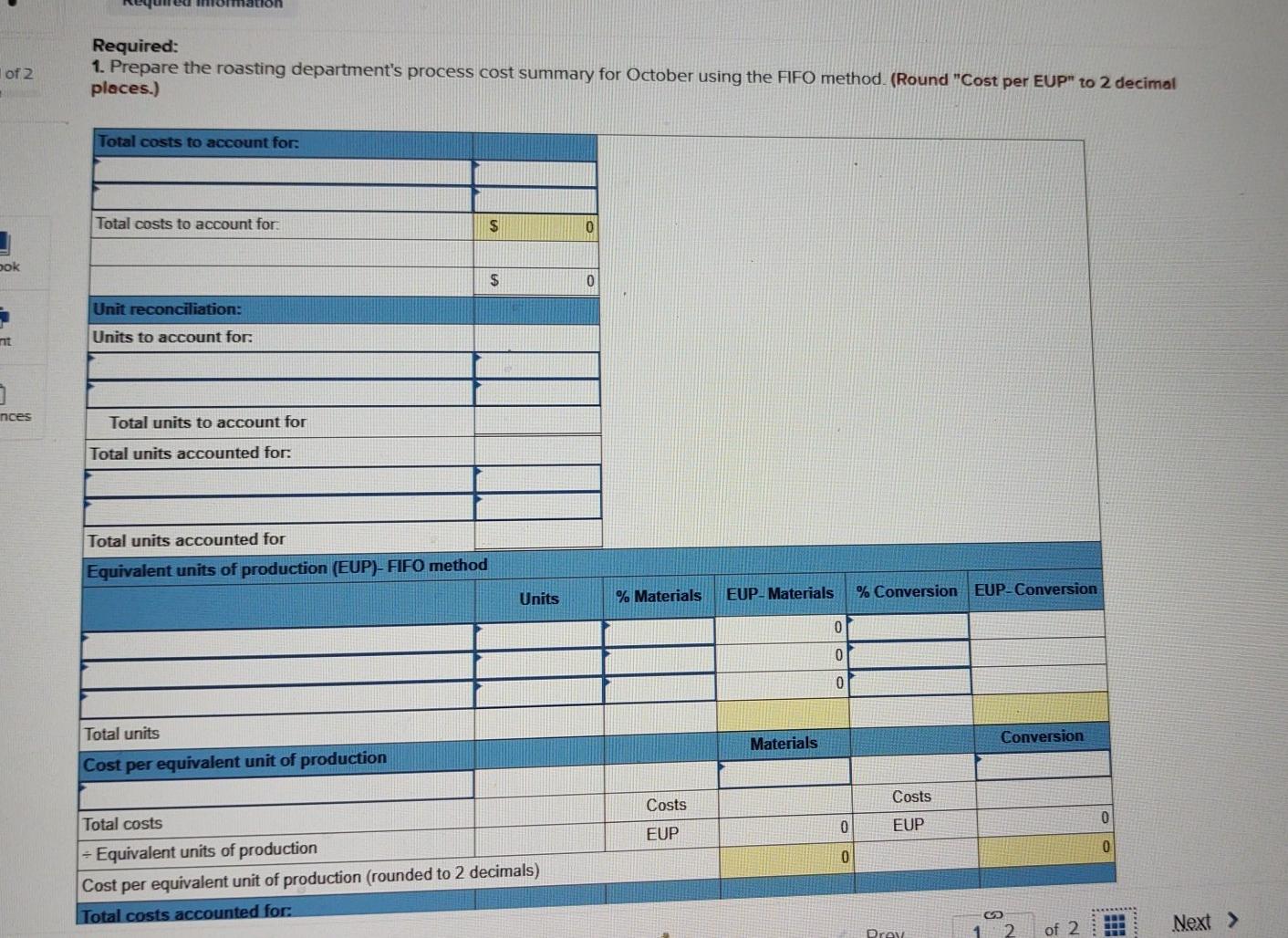 estimates LO C2, C3, C4, P4 {The following information applies to the