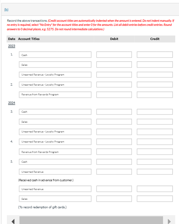  Teal Mountain Stores started a customer loyalty program at the beginning