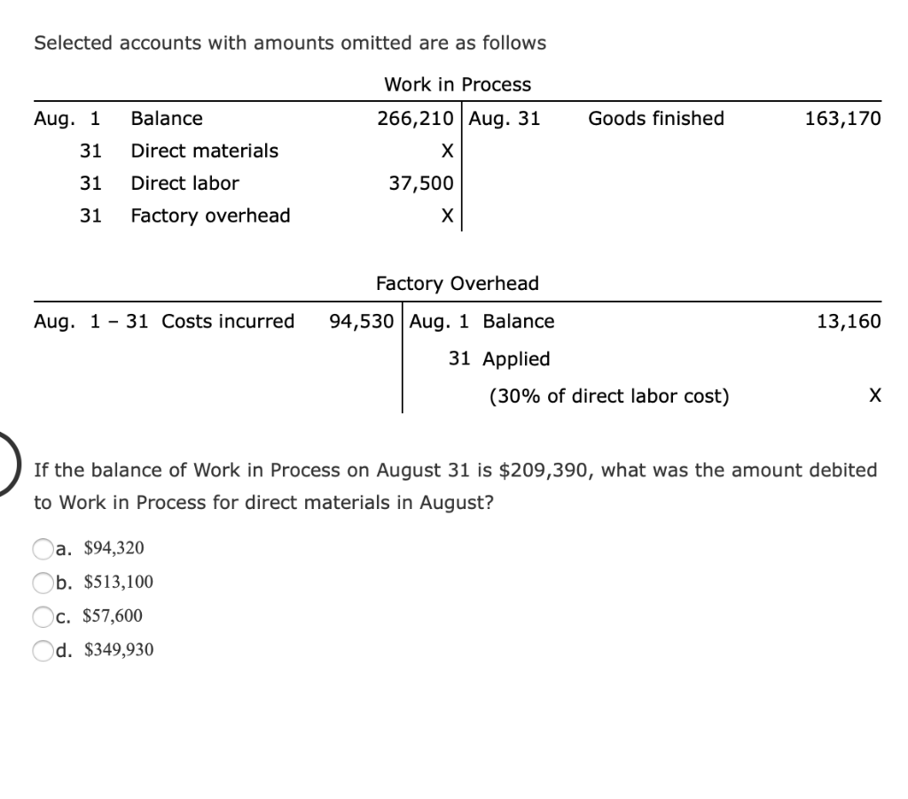 I got $57,600 - is that correct? Selected accounts with amounts