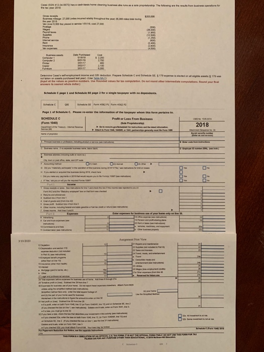  FEB.22 Schedule and che e s e paper with a dependente