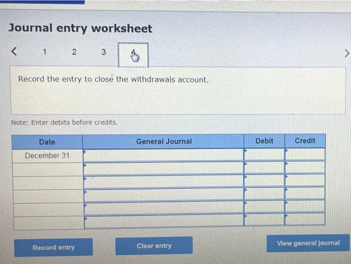 2o. Prepare the year-end closing entries for Dylan Delivery Company as of