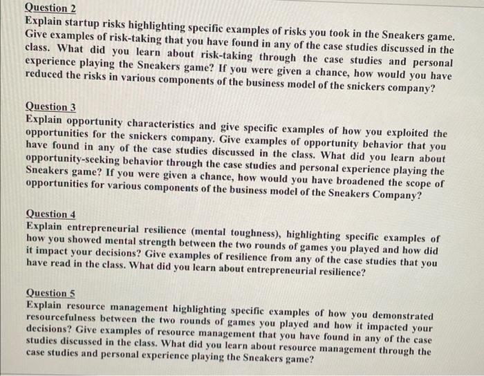 the simulation game (Snickers played through Edumundo), and reading case studies in