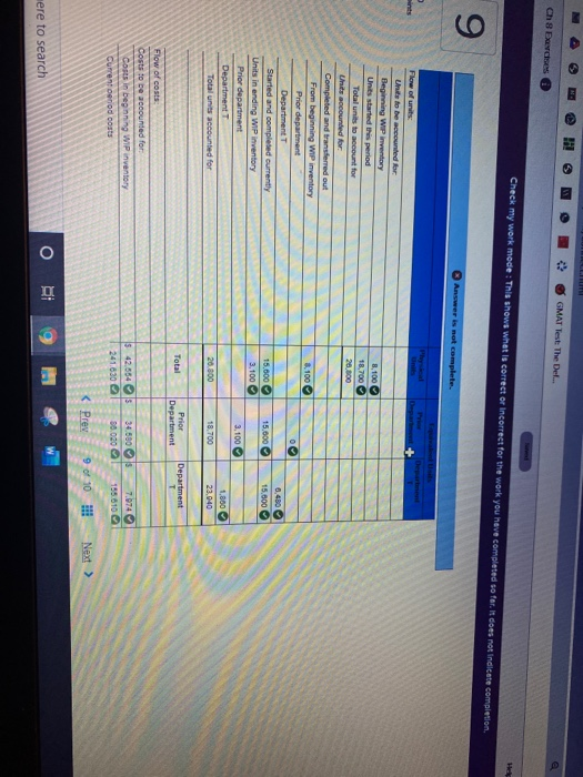 Test The Del Check my work mode : This shows what is