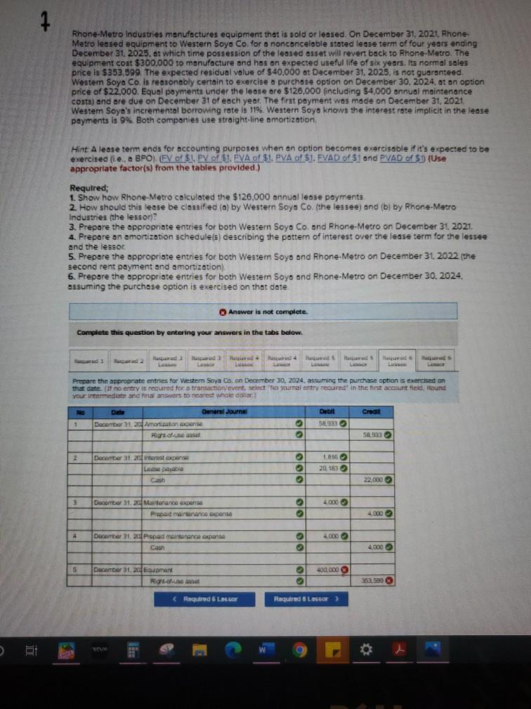 manufactures equipment that is sold or leased on December 31, 2021, Rhone-