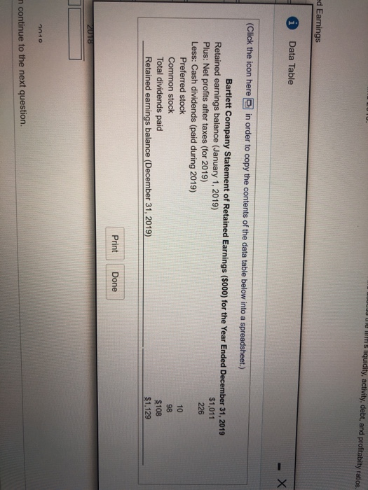 Company Statement of Retained amings T Dobra Round for m al places)