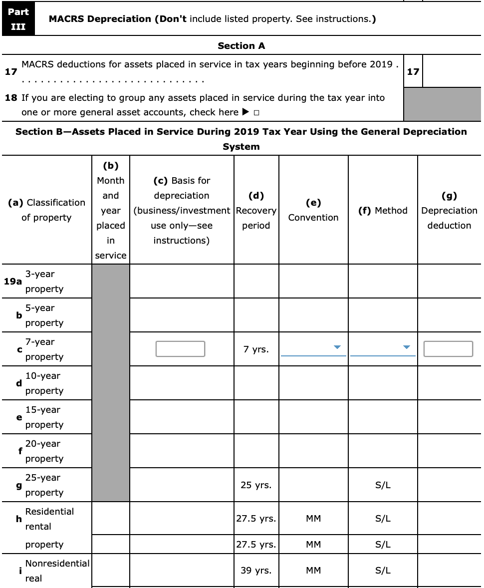 costing $386,000 for use in his landscaping business, which he operates as