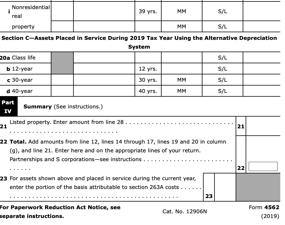 a single member LLC (Sanchez Landscaping LLC). Rather than using bonus depreciation,