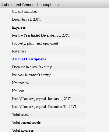 loss should be negative. Expenses should be positive. You will not need